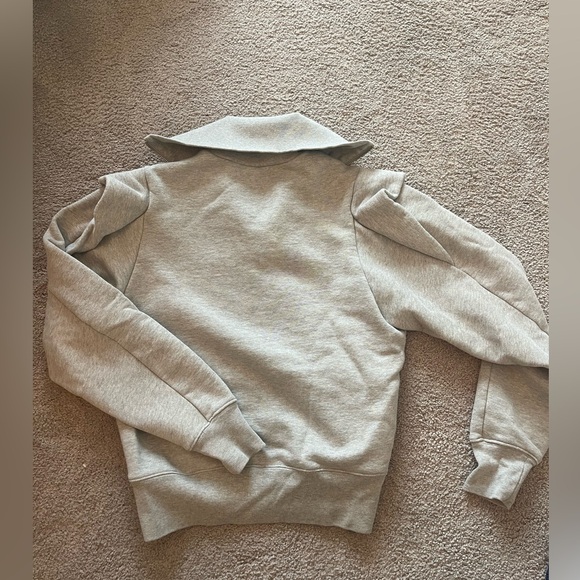 Frame Denim Half-Zip Sweatshirt - Picture 6 of 7